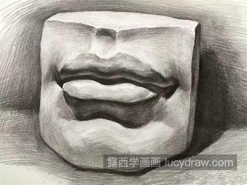 素描人像嘴巴怎么画 嘴巴刻画的技巧及教程