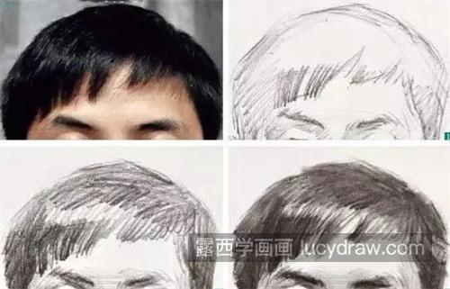 素描人物之头发如何刻画 素描人物中头发怎样能画的立体有层次