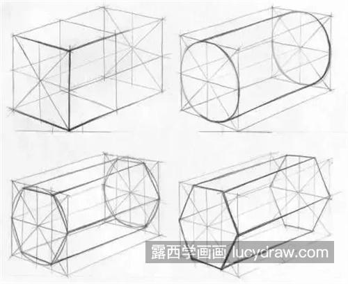 素描静物如何起形 素描中一些简单的起形方法