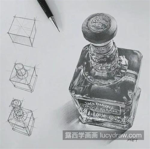 素描玻璃质感需要注意的地方 适合素描小白的素描玻璃的简单教程