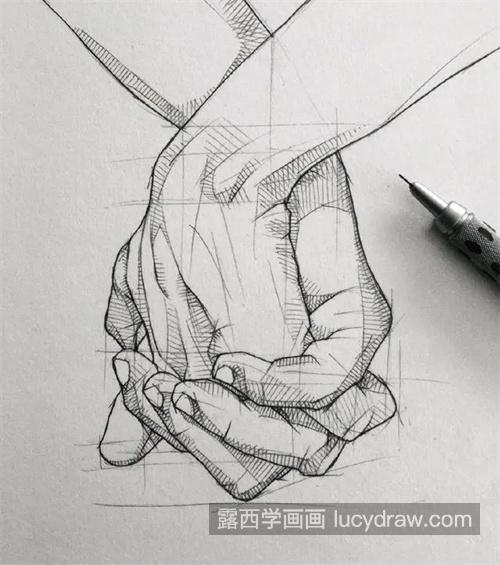 素描手部的新手教程 超适合小白学习的素描手部教程