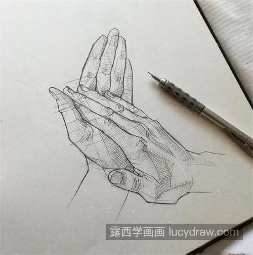 素描手部的新手教程 超适合小白学习的素描手部教程