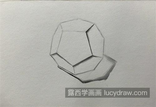 素描几何体之多边体简单的绘制方法 素描多面体怎么绘制