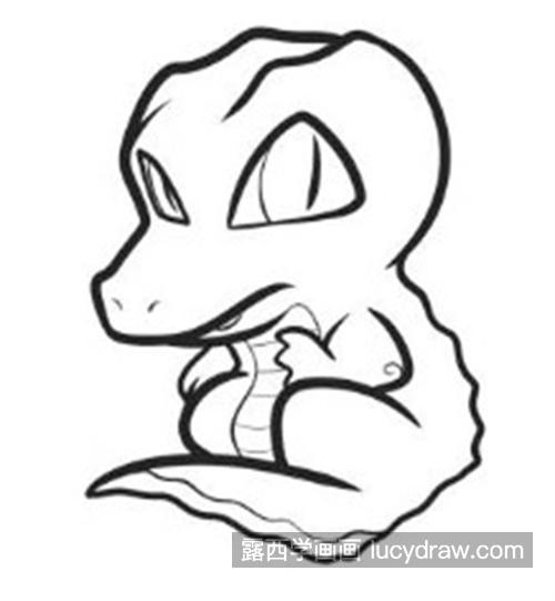 超可爱的小鳄鱼简笔画教程 简单好看的小鳄鱼简笔画怎么画