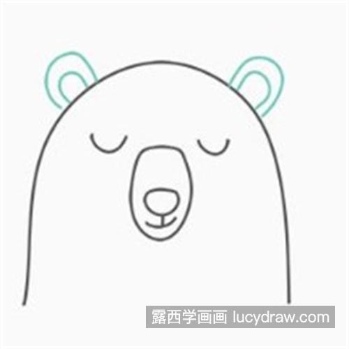 可爱好看的小熊简笔画怎么绘制 漂亮好看的小熊简笔画教程