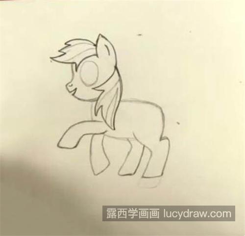 小马宝莉云宝简笔画怎么绘制 简单又好看的云宝简笔画绘制教程