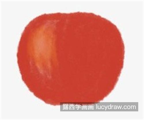 红彤彤的苹果简笔画怎么绘制 简单又很好看的苹果简笔画教程