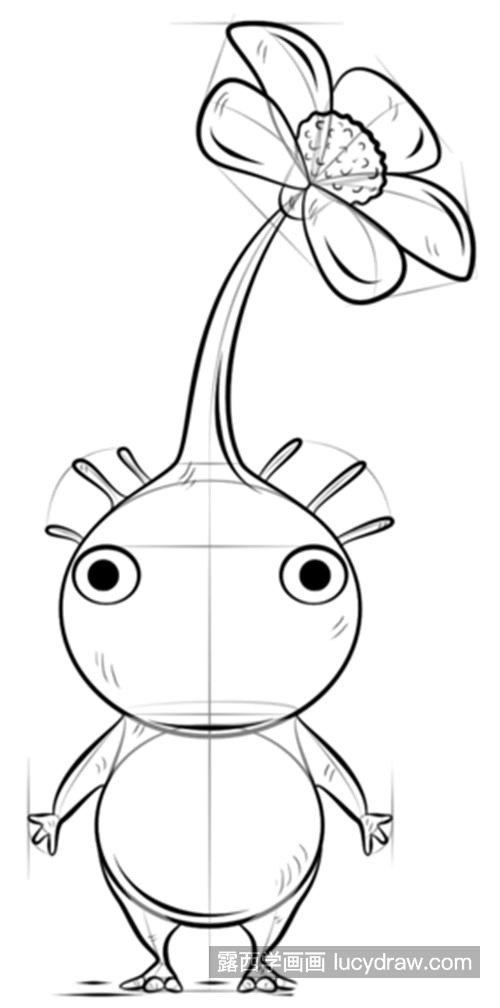 简单又好看的小怪兽简笔画绘制教程 简单又漂亮的小怪兽怎么画好看
