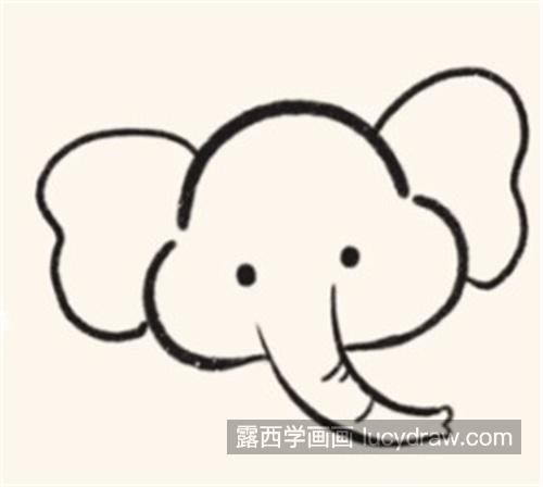 粉色超可爱的草莓小象简笔画教程 好看梦幻的小象怎么绘制