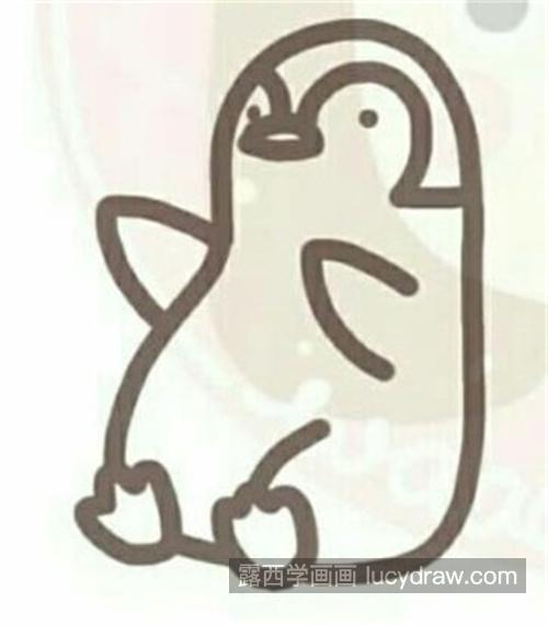 很简单又容易学会的企鹅简笔画绘制教程 简单又好看的企鹅简笔画