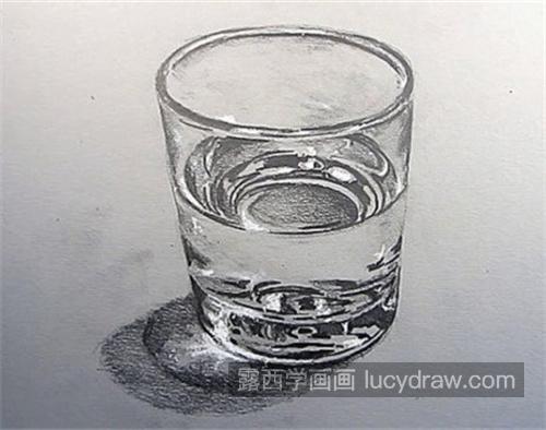 超简单的素描玻璃杯的绘制教程 简单易学的素描玻璃杯怎么画