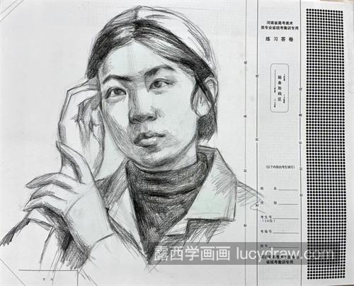 新手怎么学素描人物头像绘制教程 素描人物头像怎么绘制简单.docx