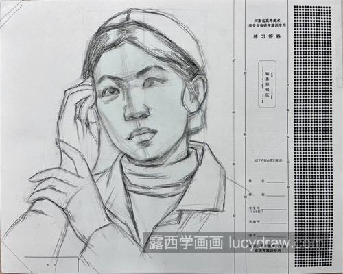 新手怎么学素描人物头像绘制教程 素描人物头像怎么绘制简单.docx