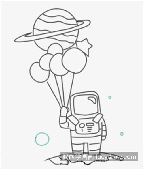 帅气又好看的宇航员简笔画怎么画好看 漂亮简单的宇航员简笔画教程
