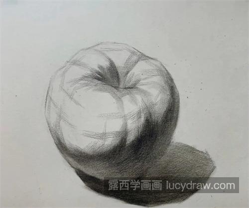 素描苹果怎么绘制 简单的素描苹果绘制教程