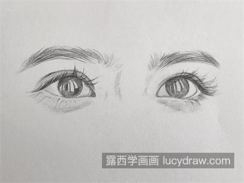 素描人物眼睛的绘制教程 素描眼睛的绘制技巧