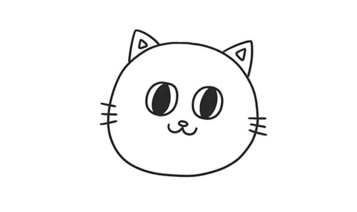 小花猫简笔画怎么画简单 可爱又漂亮的小花猫简笔画教程