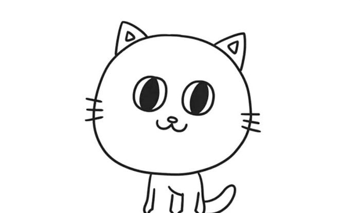 小花猫简笔画怎么画简单 可爱又漂亮的小花猫简笔画教程