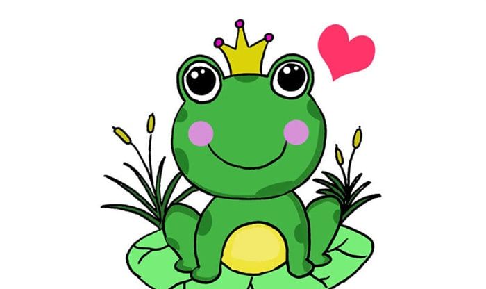 可爱的小青蛙简笔画绘制教程 好看又漂亮的小青蛙怎么画好看