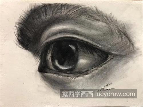 素描人物眼睛怎么画 新手怎么绘制人物的眼睛及技巧