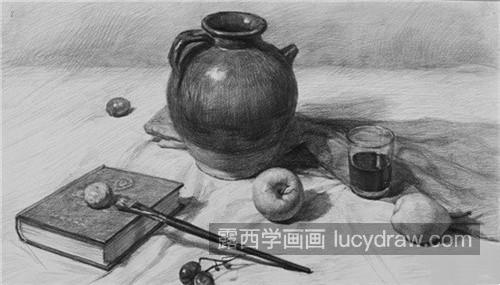 静物素描怎样进行构图 素描静物需要学习的构图技巧及方法