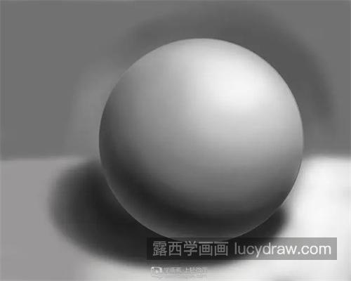 简单的素描几何体之球体怎么画 素描球体的绘制教程