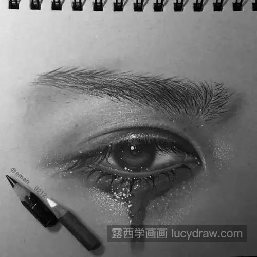 素描人物眼睛怎么绘制 好看的素描眼睛怎么画好看