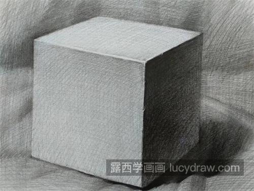 素描正方形怎么画 新手怎么样练习素描几何体