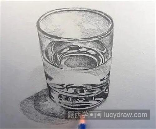 素描玻璃质感怎么刻画 简单又好看的玻璃怎么画