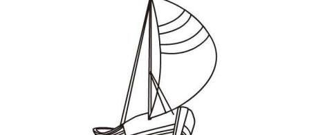 漂亮又简单的小帆船简笔画怎么画 简单又好看的小帆船绘制教程