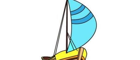 漂亮又简单的小帆船简笔画怎么画 简单又好看的小帆船绘制教程
