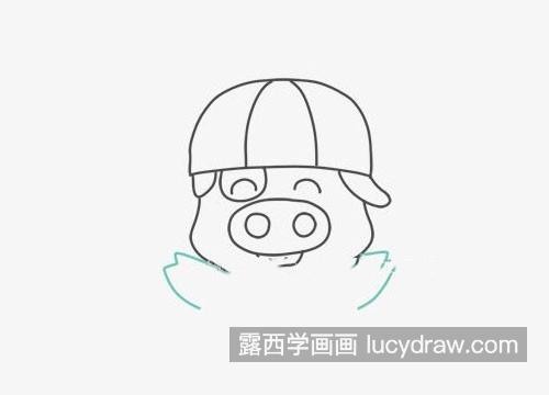 卡通超可爱的小猪简笔画绘制教程 漂亮又简单的小猪简笔画绘制教程