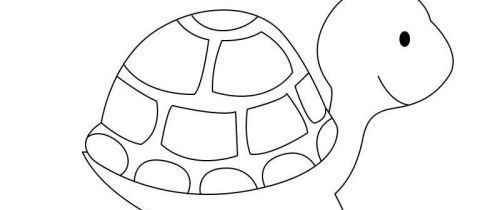 自由自在的乌龟简笔画怎么画 简单又好看的小乌龟简笔画绘制教程