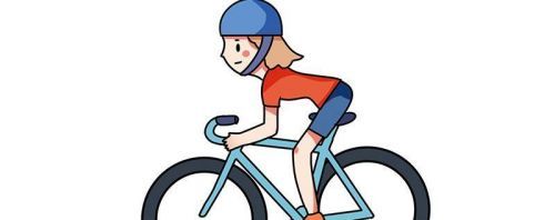骑自行车的男孩简笔画绘制教程带步骤 好看又卡通的骑自行车的男孩简笔画