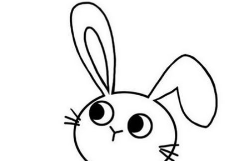可爱又很呆萌的小兔子简笔画怎么画 卡通漂亮的小兔子简笔画绘制教程