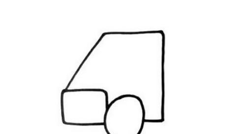 带颜色的卡通皮卡车简笔画怎么画 简单易学的卡车简笔画绘画教程
