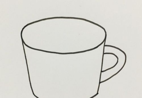 好看的可爱水杯简笔画教程 简单又漂亮的水杯简笔画怎么画