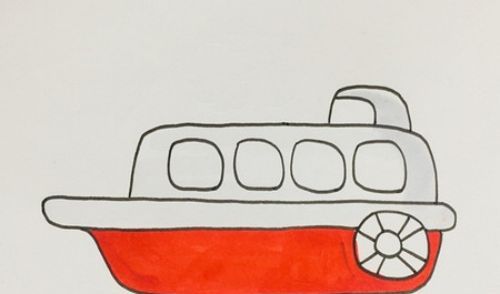 帅气又简单的小艇的简笔画怎么画 好看的威尼斯小艇简笔教程
