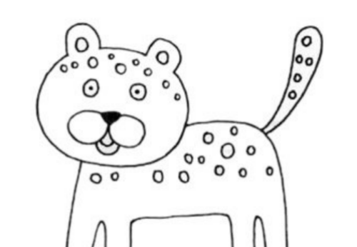 霸气凶猛豹子简笔画怎么画 卡通好看的豹子简笔画教程