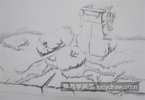 复杂的静物素描绘制需要注意什么 素描静物的绘制教程带步骤