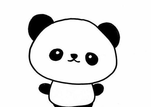 憨厚可爱的大熊猫简笔画怎么画 可爱彩色的大熊猫绘制教程
