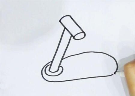 很好玩的滑板车简笔画怎么画 简单滑板车简笔画绘制教程