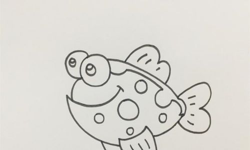 色彩斑斓的热带鱼简笔画怎么画 可爱好看的热带鱼简笔画教程