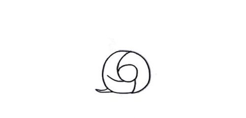 勇敢的好看蜗牛简笔画怎么画 彩色的蜗牛简笔画绘制教程