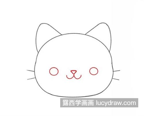 可爱的小猫咪头像绘制教程 乖巧好看的小猫咪怎么画