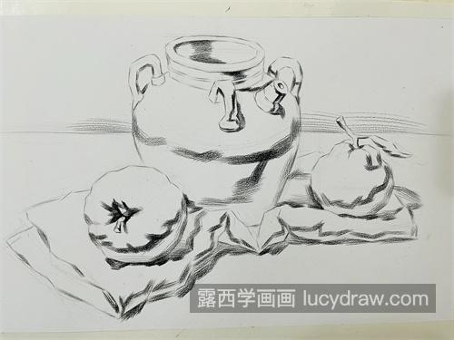 素描绘画需要注意哪些 简单的静物组合带步骤