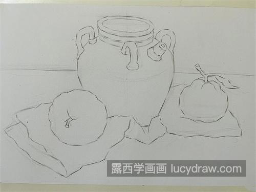 素描绘画需要注意哪些 简单的静物组合带步骤