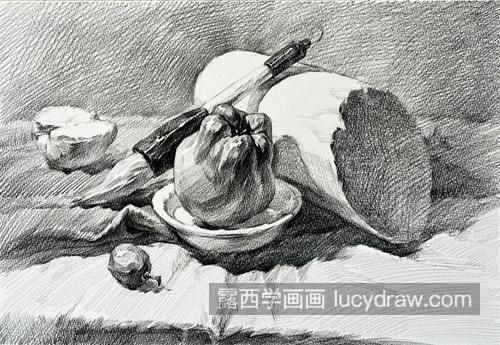 素描组合绘画需要注意什么 石膏体该如何绘画