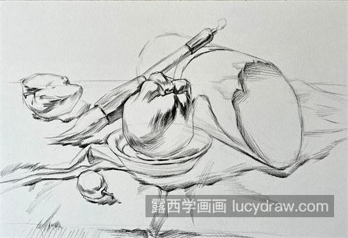 素描组合绘画需要注意什么 石膏体该如何绘画