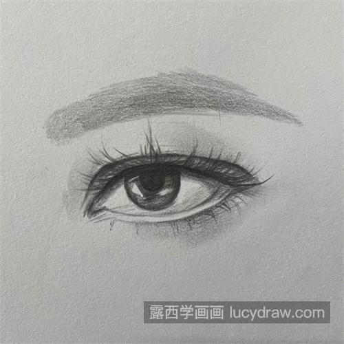 素描眼睛绘制教程 灵动的素描眼睛怎么画